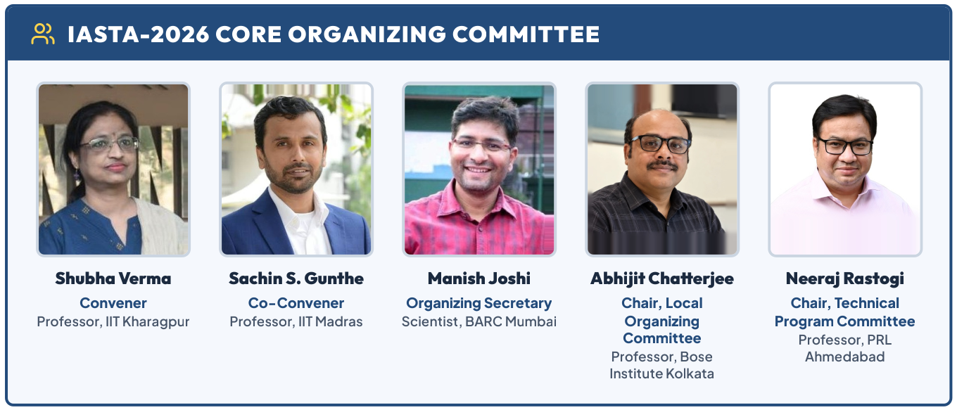 IASTA-2026 core organizing committee