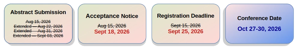 IASTA 2026 conference dates and deadlines